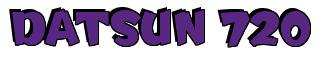 Rendering -DATSUN 720 - using Team Spirit