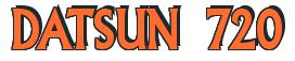 Rendering -DATSUN 720 - using Flair