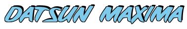Rendering -DATSUN MAXIMA - using Fat Cat