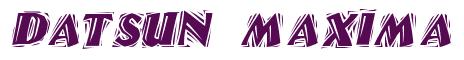 Rendering -DATSUN MAXIMA - using Cut Ragged