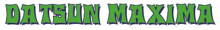 Rendering -DATSUN MAXIMA - using Machohouse