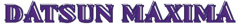 Rendering -DATSUN MAXIMA - using Race Chisel