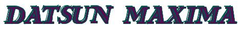 Rendering -DATSUN MAXIMA - using Romana