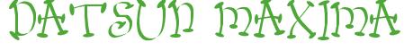 Rendering -DATSUN MAXIMA - using Wacko