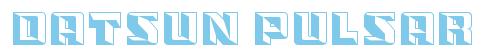 Rendering -DATSUN PULSAR - using Race JLS