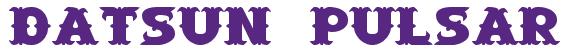 Rendering -DATSUN PULSAR - using Saloon