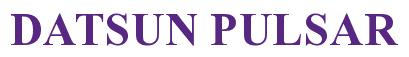 Rendering -DATSUN PULSAR - using Times New Roman Bold