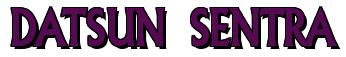 Rendering -DATSUN SENTRA - using Flair