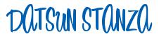 Rendering -DATSUN STANZA - using Bean Sprout