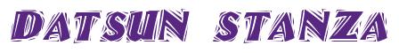 Rendering -DATSUN STANZA - using Cut Ragged