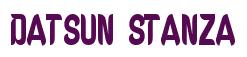 Rendering -DATSUN STANZA - using Callimarker