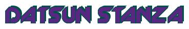 Rendering -DATSUN STANZA - using Machine