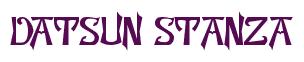 Rendering -DATSUN STANZA - using Manchuria