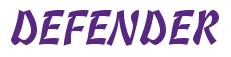 Rendering -DEFENDER - using Hind