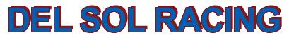 Rendering -DEL SOL RACING - using Arial Bold