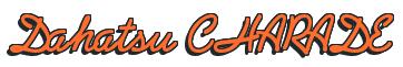 Rendering -Dahatsu CHARADE - using Grandam