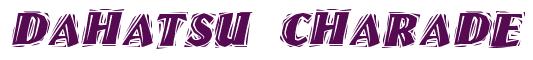 Rendering -Dahatsu CHARADE - using Cut Ragged