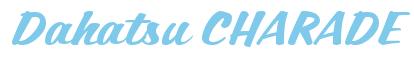 Rendering -Dahatsu CHARADE - using Casual Script