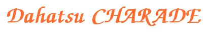 Rendering -Dahatsu CHARADE - using Zapf Chancery