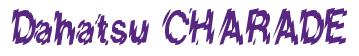 Rendering -Dahatsu CHARADE - using Nervous