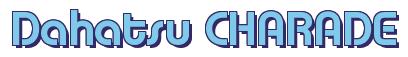 Rendering -Dahatsu CHARADE - using Charlet