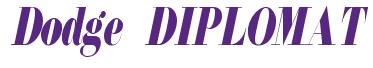 Rendering -Dodge DIPLOMAT - using Floral 