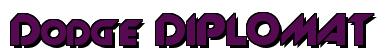 Rendering -Dodge DIPLOMAT - using Machine