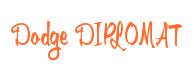 Rendering -Dodge DIPLOMAT - using Memo