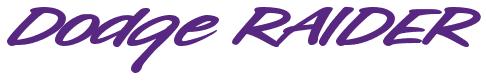 Rendering "Dodge RAIDER" using Chicago Style