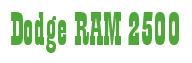 Rendering -Dodge RAM 2500 - using Bill Board