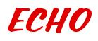 Rendering -ECHO - using Casual Script