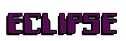 Rendering -ECLIPSE - using Computer Font
