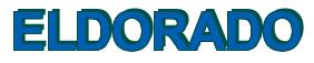 Rendering -ELDORADO - using Arial Bold