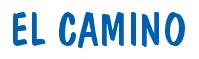 Rendering -EL CAMINO - using Dom Casual