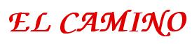 Rendering -EL CAMINO - using Zapf Chancery