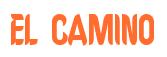 Rendering -EL CAMINO - using Callimarker