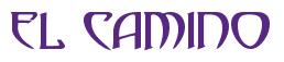Rendering -EL CAMINO - using Saga