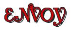 Rendering -ENVOY - using Fonteroy Brown