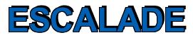 Rendering -ESCALADE - using Arial Bold