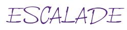 Rendering -ESCALADE - using Neville Script