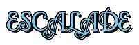 Rendering -ESCALADE - using Fonteroy Brown