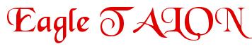 Rendering -Eagle TALON - using Black Chancery