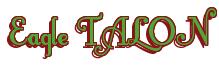 Rendering -Eagle TALON - using Fonteroy Brown
