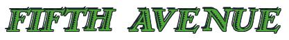 Rendering -FIFTH AVENUE - using Romana
