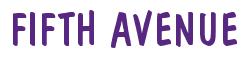 Rendering -FIFTH AVENUE - using Dom Casual