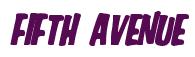 Rendering -FIFTH AVENUE - using Big Nib
