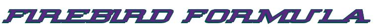 Rendering -FIREBIRD FORMULA - using Wide Glide