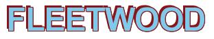 Rendering -FLEETWOOD - using Arial Bold