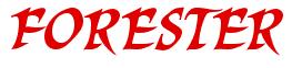 Rendering -FORESTER - using Braveheart
