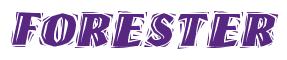 Rendering -FORESTER - using Cut Ragged